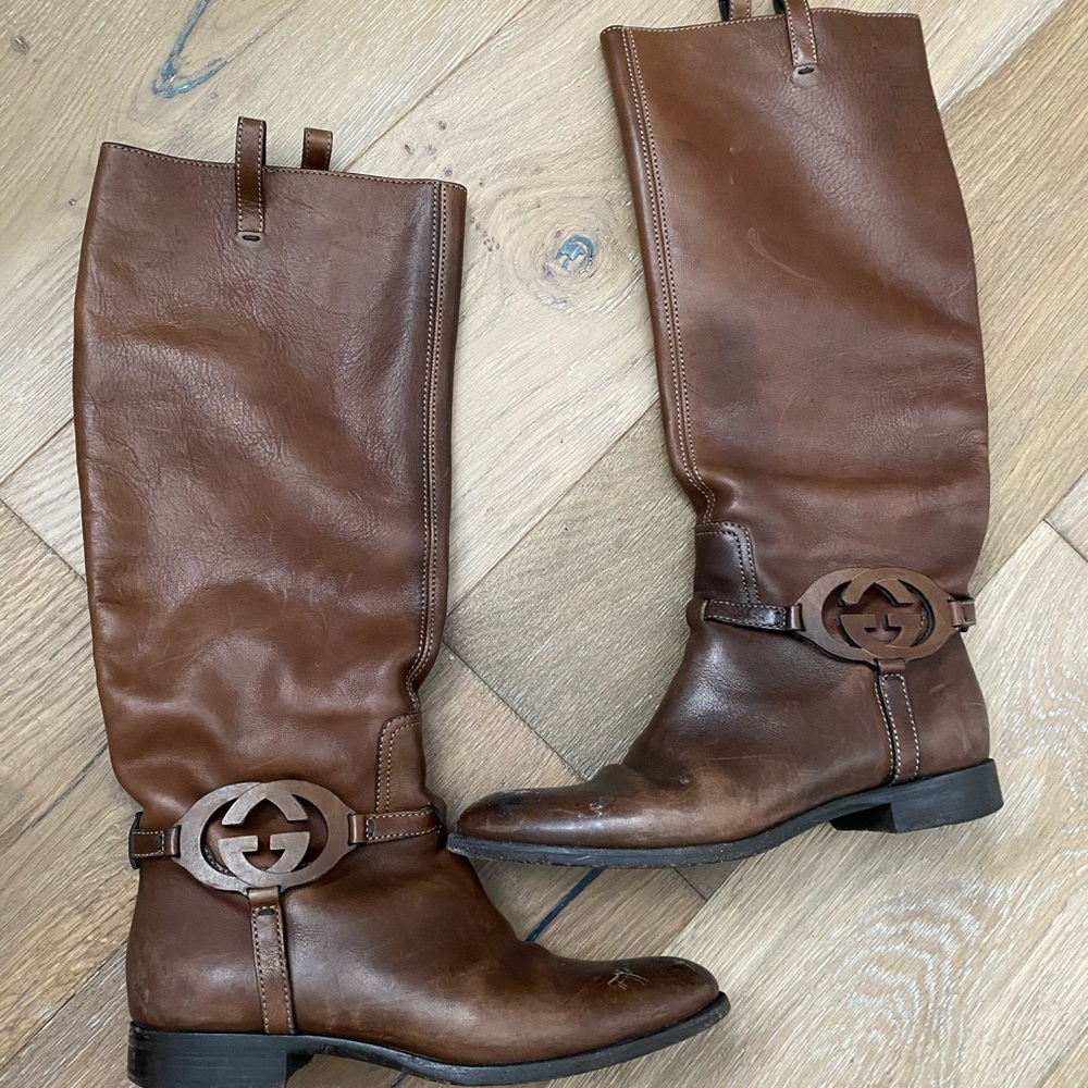 Gucci riding boots